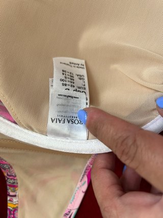 Bikini fantasia viola e fucsia