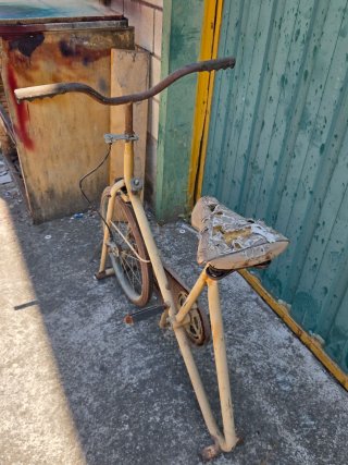 Bicicleta Estática Racer Antigua Años 50