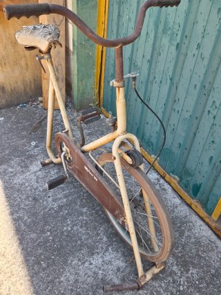 Bicicleta Estática Racer Antigua Años 50
