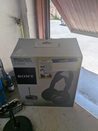 Sony MDR-RF811RK Cuffie Wireless RF Nero
