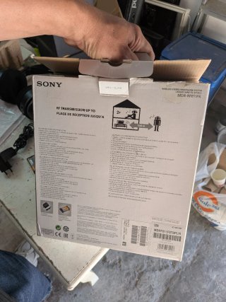 Sony MDR-RF811RK Cuffie Wireless RF Nero