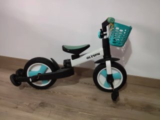 Bici OLYSPM  5 en 1, Evolutiva Infantil con barra
