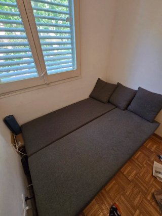 Sofá Cama 3 Plazas IKEA ÄLVDALEN Gris
