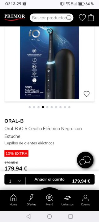Oral-B iO Serie 5s Cepillo Eléctrico