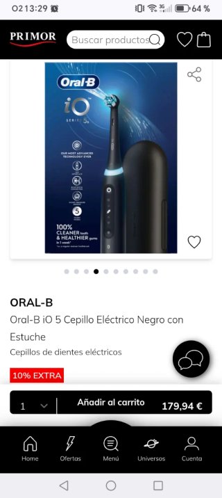 Oral-B iO Serie 5s Cepillo Eléctrico