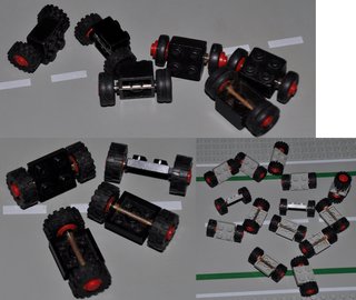 Ruedas antiguas de LEGO