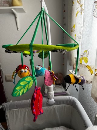 Móvil cuna con peluches