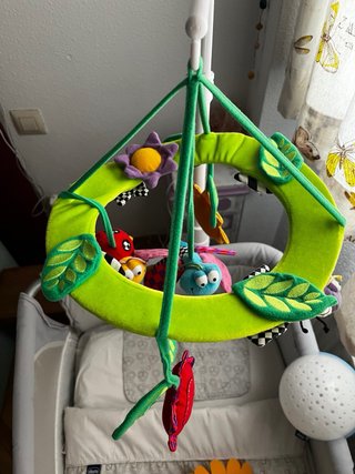 Móvil cuna con peluches