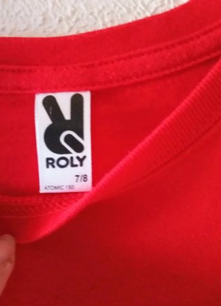 Camiseta Fútbol España Talla 7/8 Años