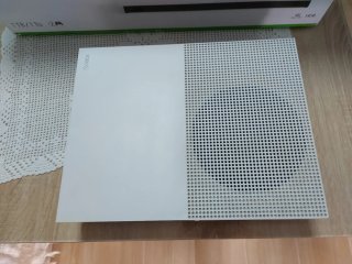 Xbox One S 1TB Blanca con caja y cables