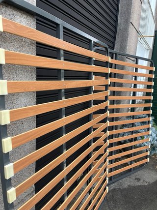 2 Somieres 135cm Metal y Madera