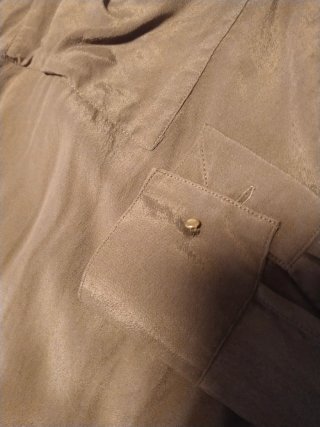 Camisa verde oscuro mujer