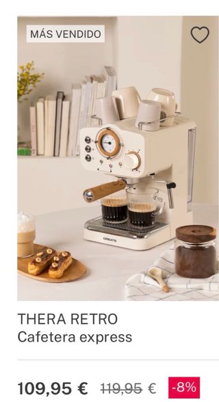 Cafetera Create Vintage