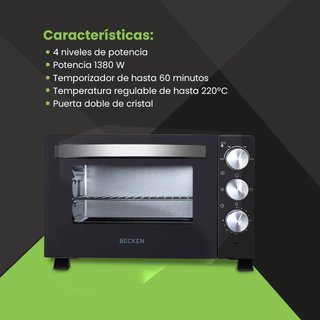 Horno Eléctrico de Sobremesa Becken