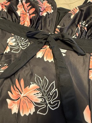 Bañador con short incorporado floral