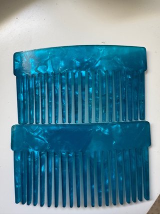 2 Peinecillos Azul Turquesa