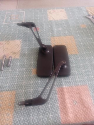 Espejos Moto Universales Negro