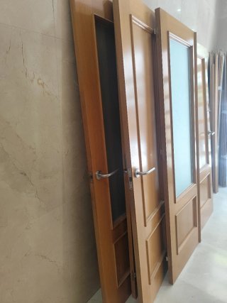 8 Puertas de Roble Macizo