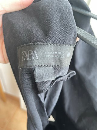 Vestido Zara Negro Talla M