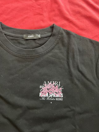 Camiseta Amiri Negra