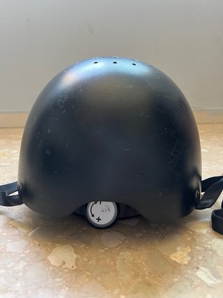 Casco de equitación negro