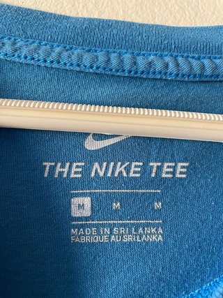Camiseta Nike Azul Talla M