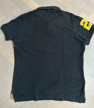 Polo Superdry Talla XXL Negro.
