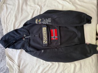 Sudadera Geographical Norway Azul Oscuro
