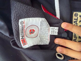 Sudadera Geographical Norway Azul Oscuro