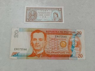 Lote de 7 Billetes Asia.