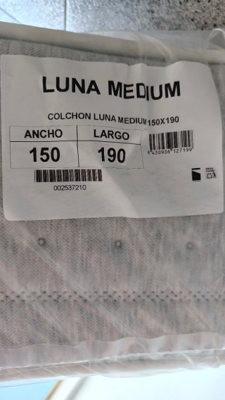 Colchón 190x150 casi nuevo
