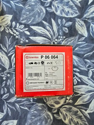 Pastillas Freno Brembo P 06 093 Nuevas