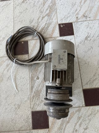 Motor trifásico Siemens con polea