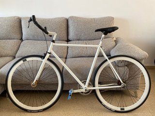 Bici Fixie UNO Talla L Blanca