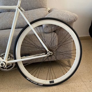 Bici Fixie UNO Talla L Blanca