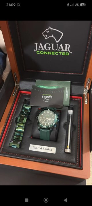 Reloj Jaguar Connected J990/A Verde Acero