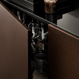 HEDEVIKEN IKEA PUERTA MARRÓN OSCURO CHAPA DE ROBLE