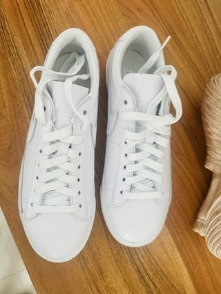 Zapatillas Nike Tenis Clásicas Mujer Blancas