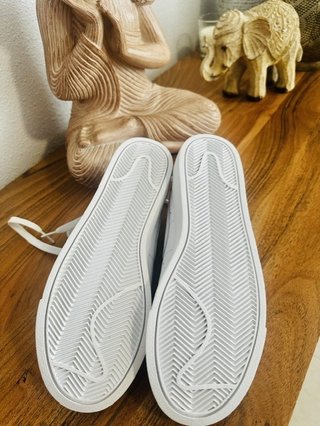 Zapatillas Nike Tenis Clásicas Mujer Blancas