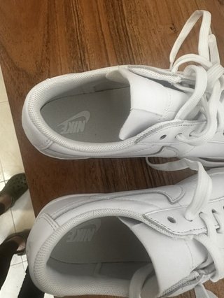 Zapatillas Nike Tenis Clásicas Mujer Blancas