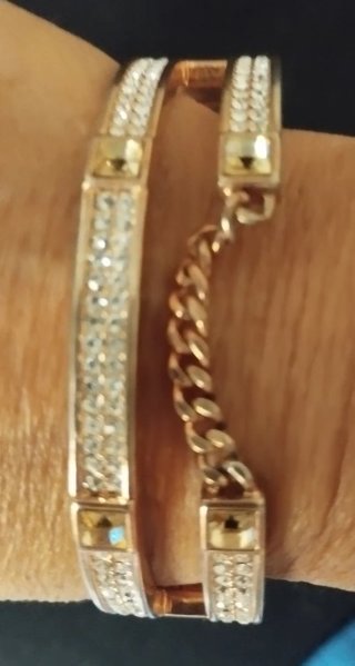 Brazalete J. NINA con Cristales