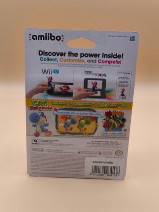 Yoshi Lana Azul Amiibo Nintendo [Sin Abrir]