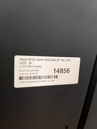 Monitor Asus (leer descripcion)