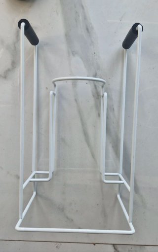 Calzador de medias beige