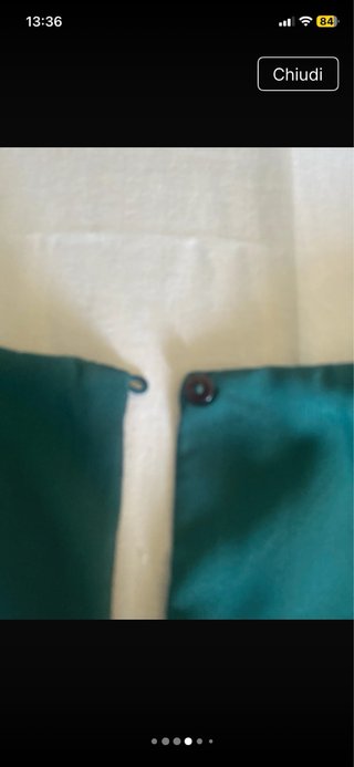 Vestito/tunica donna color petrolio taglia S