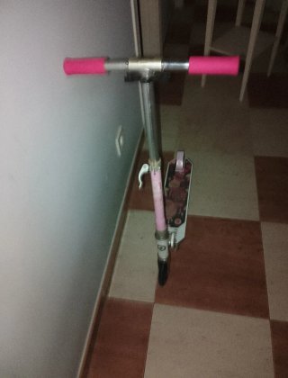 Patinete infantil Oxelo rosa