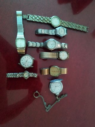 Lote de relojes antiguos Solo interesados xfvor