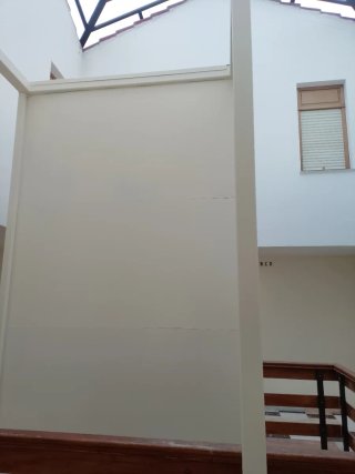 Toro tipo de trabajo de pintura. Gotelé, fachadas.