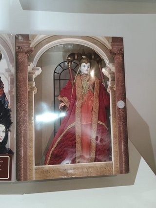Reina Amidala Star Wars vestido rojo de Hasbro