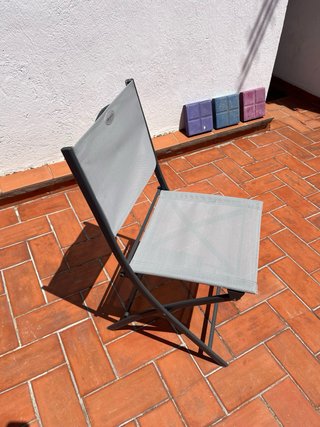 Silla plegable Hesperide gris
